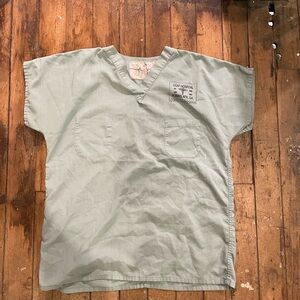 Vintage USAF Green Hospital Top